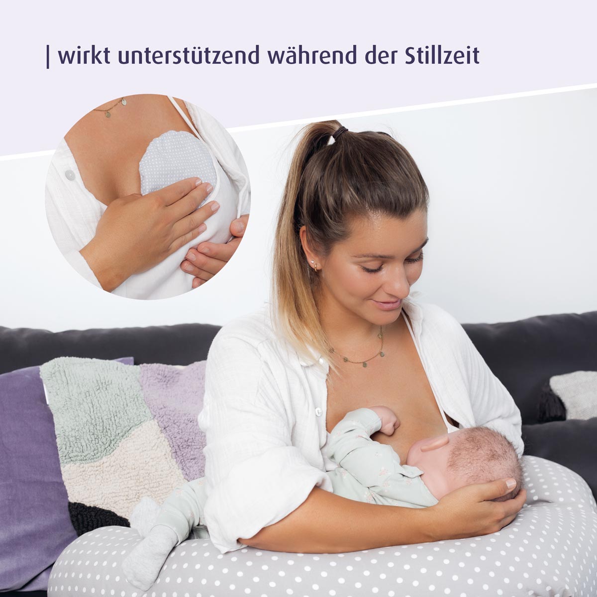 reer mama Grape seed nursing aid pillow